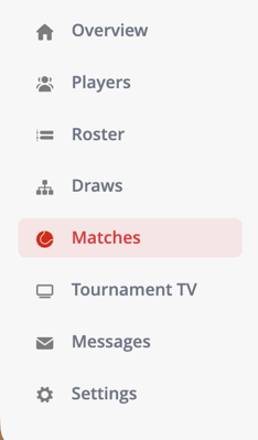 sidebar matches